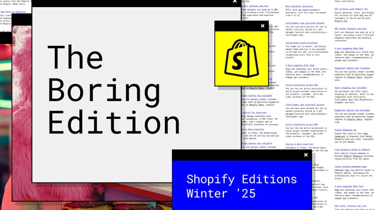 Shopify Editions Winter 2025