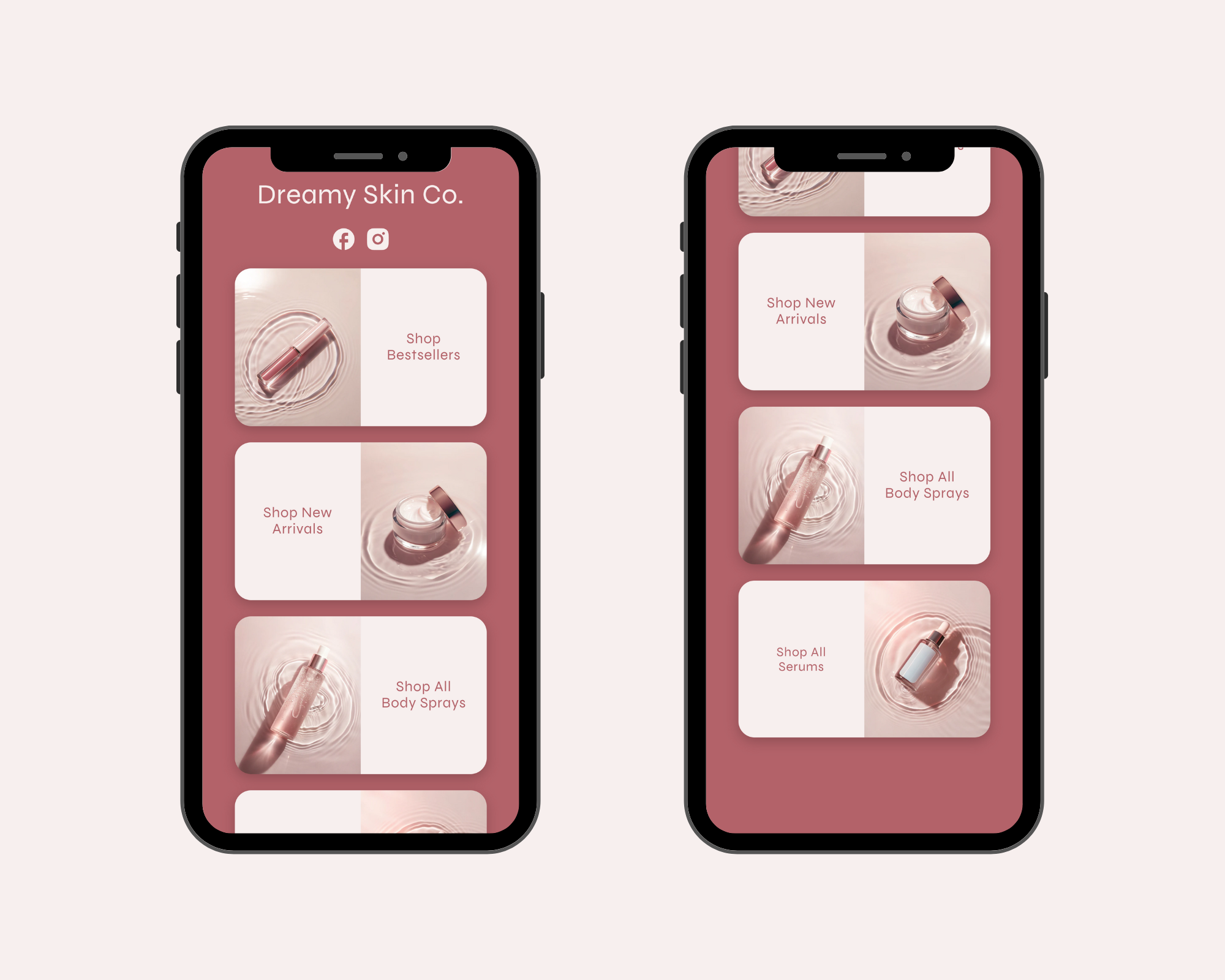 Social Links Section